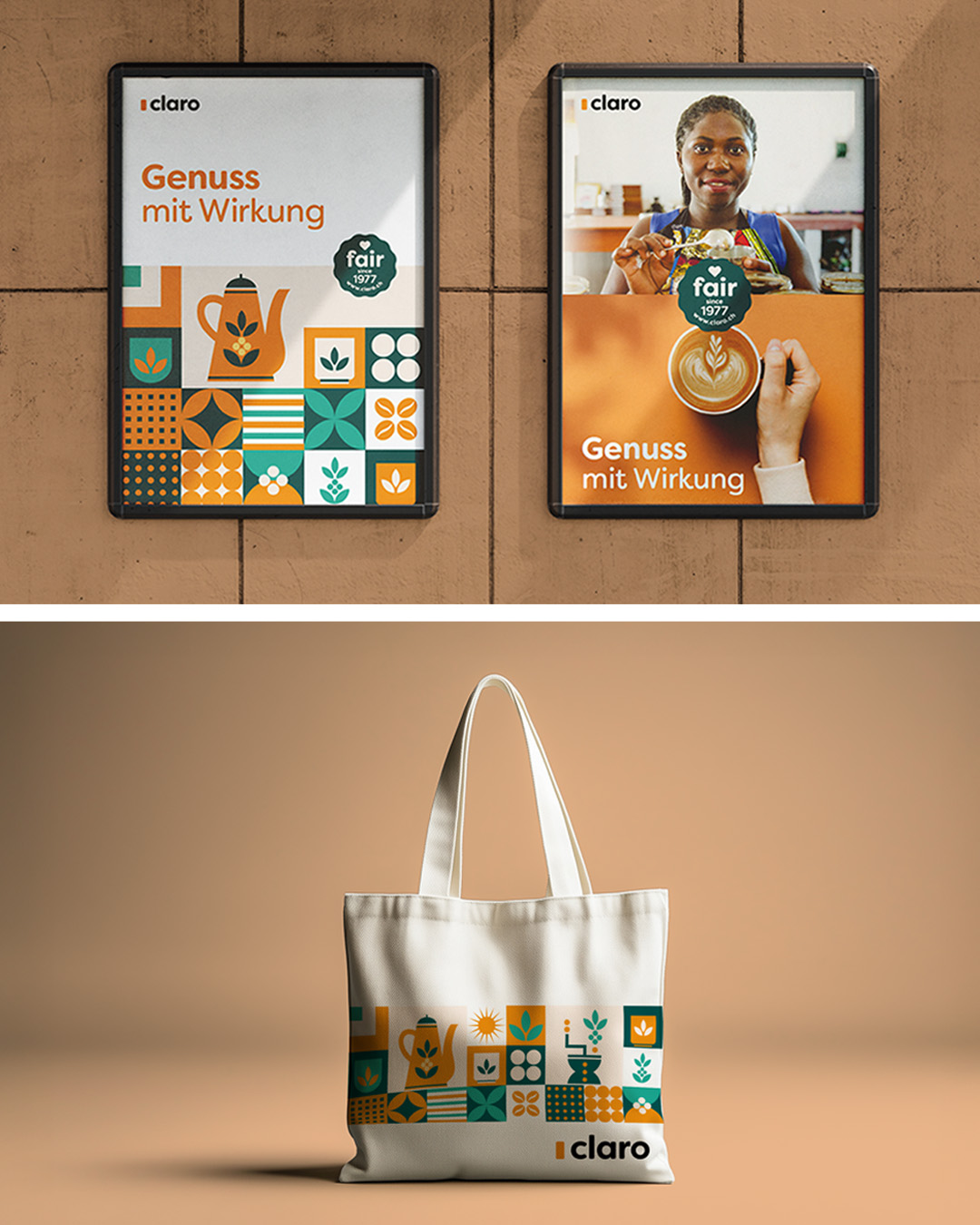 Neuer Look für Claro 🌱☕ Mehr Genuss, mehr Nähe, mehr Klarheit – so zeigt sich Claro jetzt online. Von warmen Food-Motiven bis zu handgezeichneten Illustrationen: Wir haben der Marke ein frisches Gesicht gegeben, das Freude am Genuss weckt und ihre Werte sichtbar macht. Danke für die tolle Zusammenarbeit, liebes Claro-Team! 💛 #GenussMitWirkung #Claro #Branding #EchtAG #Fairtrade #DesignLovers #Neurobranding @clarofairtrade